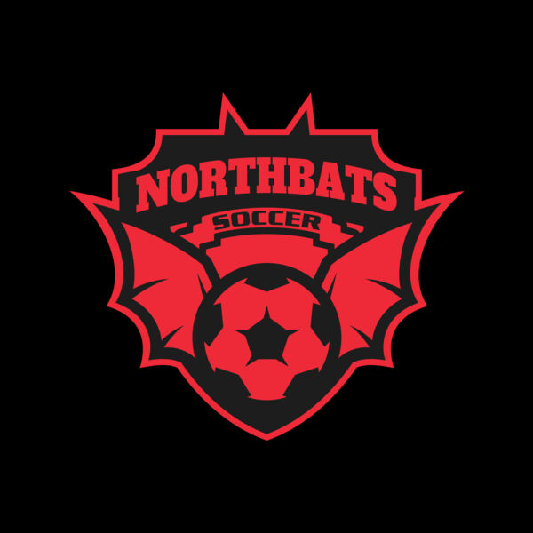 North bats Tournament Soccer logo template Thumbnail