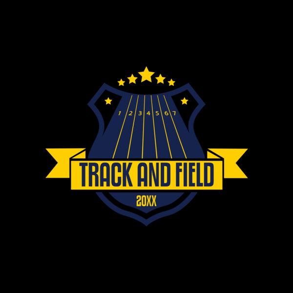 Track & Field Team Logo 06 Thumbnail