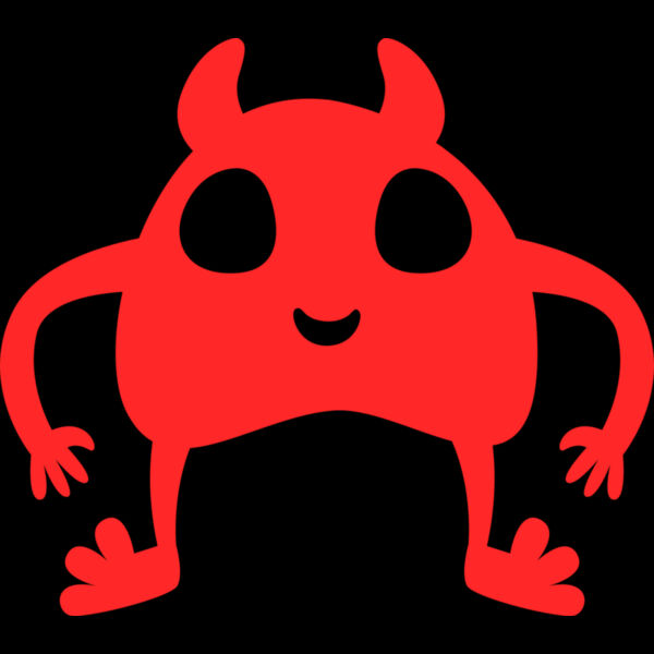 Cute Red Monster Thumbnail