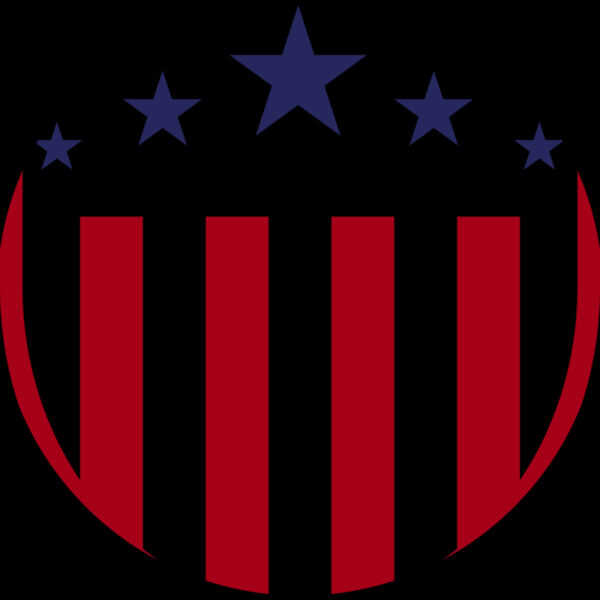 Round Patriotic Shield Thumbnail