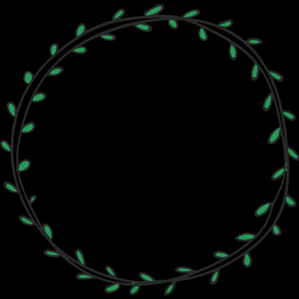 Doodle Leaf Border (0089) Thumbnail