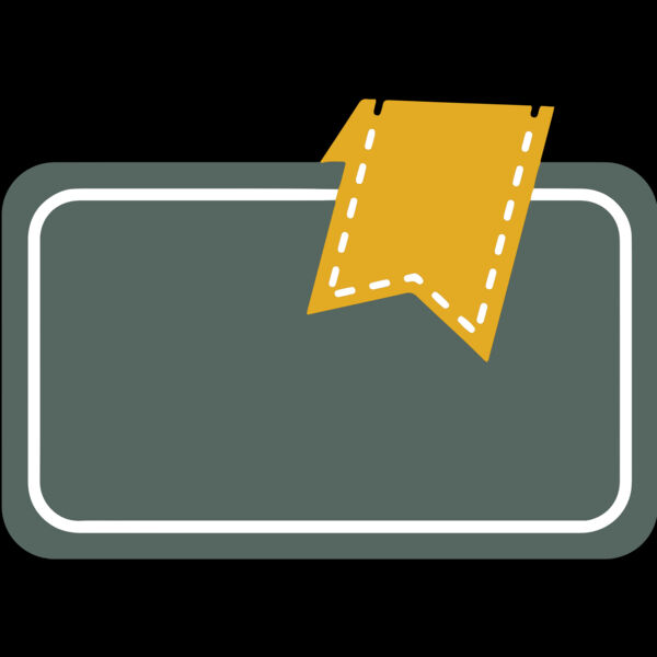 Tab Ribbon Border (0085) Thumbnail