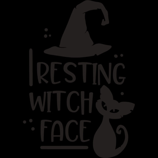 Resting Witch Face Cat (0851) Thumbnail
