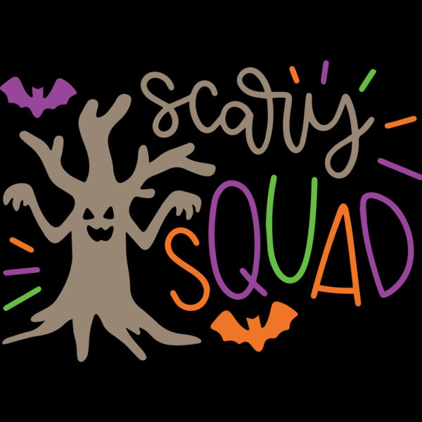 Scary Squad Thin Tree (1031) Thumbnail