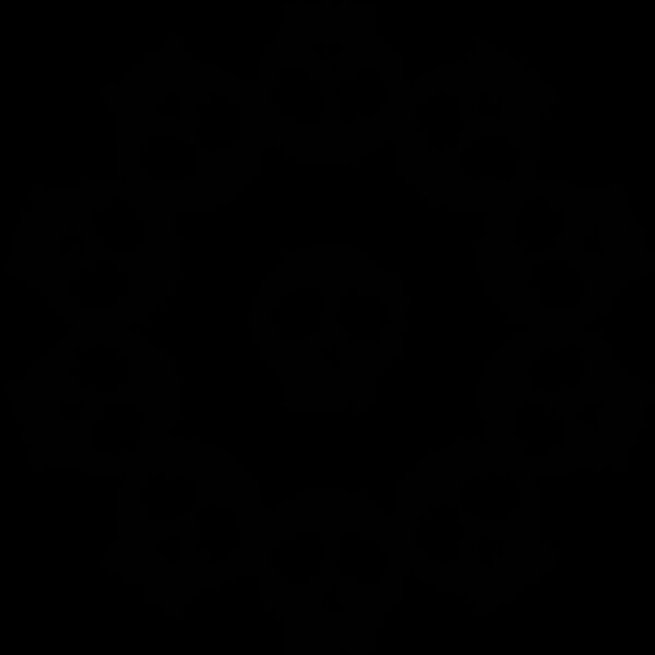 Skull Circle (0884) Thumbnail