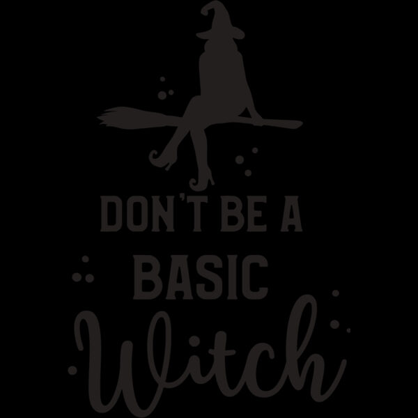 Don't Be A Basic Silhouette (0845) Thumbnail