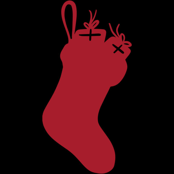 Stocking Silhouette Gifts (0543) Thumbnail