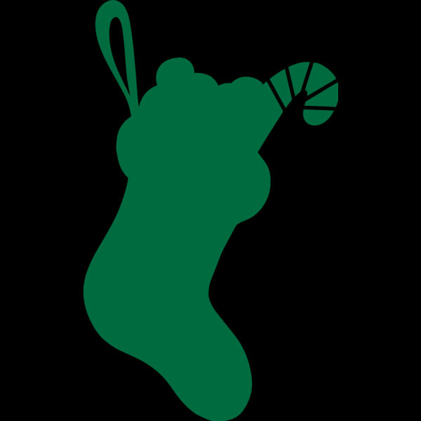 Stocking Silhouette (0542) Thumbnail