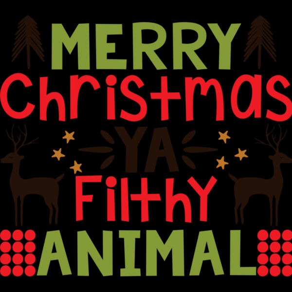 Merry Xmas Filthy Animal (07334) Thumbnail