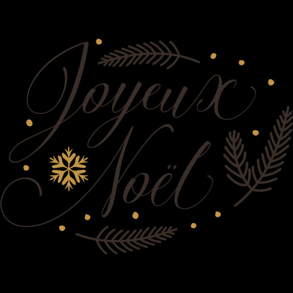 Joyeux Noel Avec Pins (0781) Thumbnail