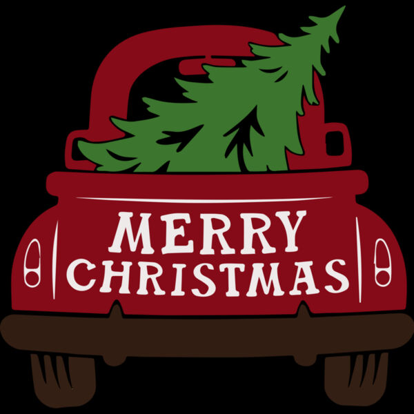 Merry Christmas with vintage caar Thumbnail