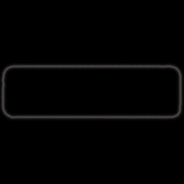 3.5 x 1 Round Corners Patch (0360) Thumbnail