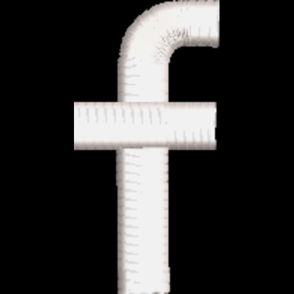 FaceBook White 'F' (0382)  Thumbnail