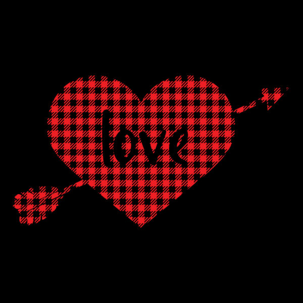 Love Plaid Cupid's Arrow (1032) Thumbnail