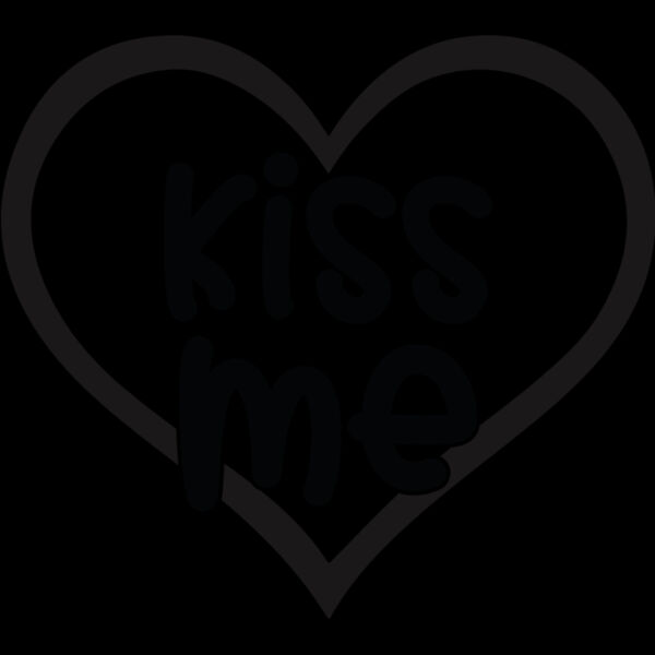 Kiss Me Heart Monogram (1011) Thumbnail
