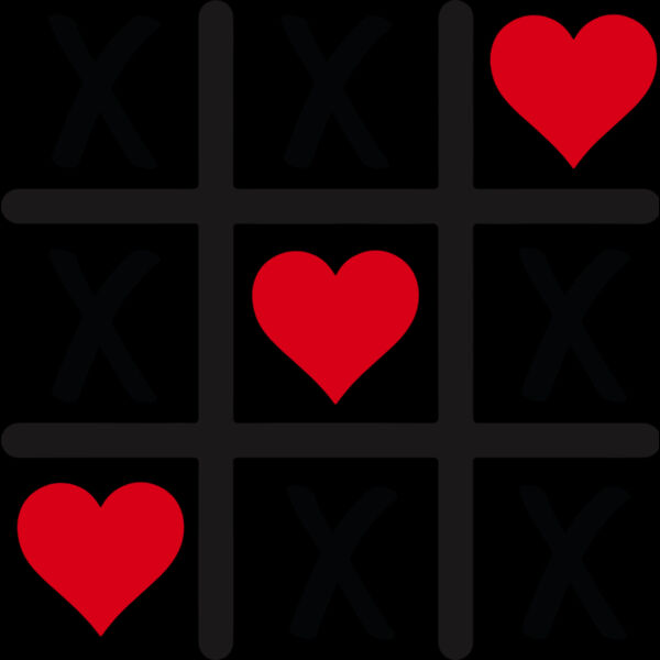 Valentine's Tic Tac Toe #2 (1017) Thumbnail