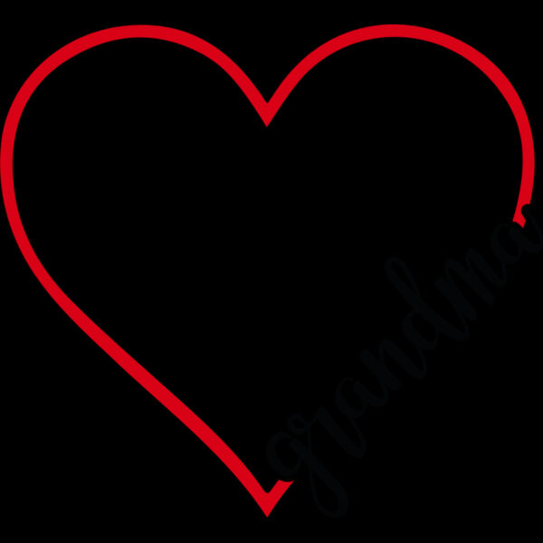 Grandma Heart Monogram (1015) Thumbnail