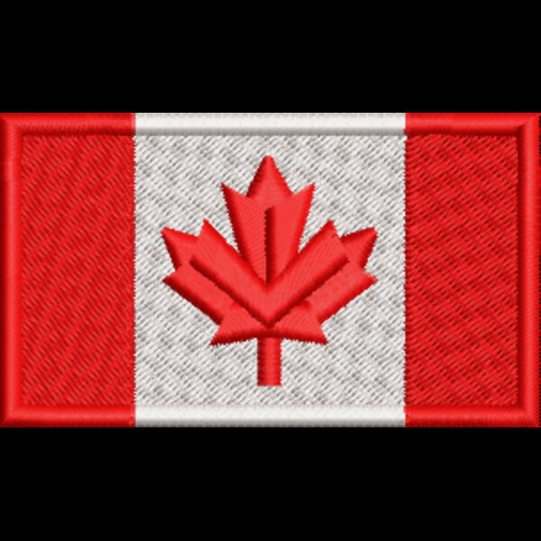 Canada Flag 8cm (0249) Thumbnail