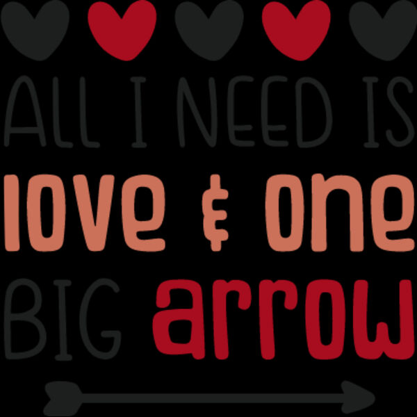 All I Need Is Love SVG Cut File Thumbnail