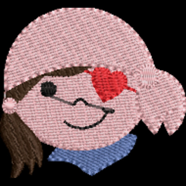 Pirate Face Girl (0273) Thumbnail