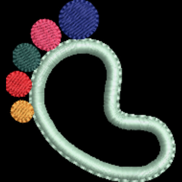 Feet Outline (0233) Thumbnail