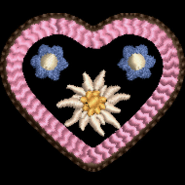 Heart with Flowers (0300) Thumbnail