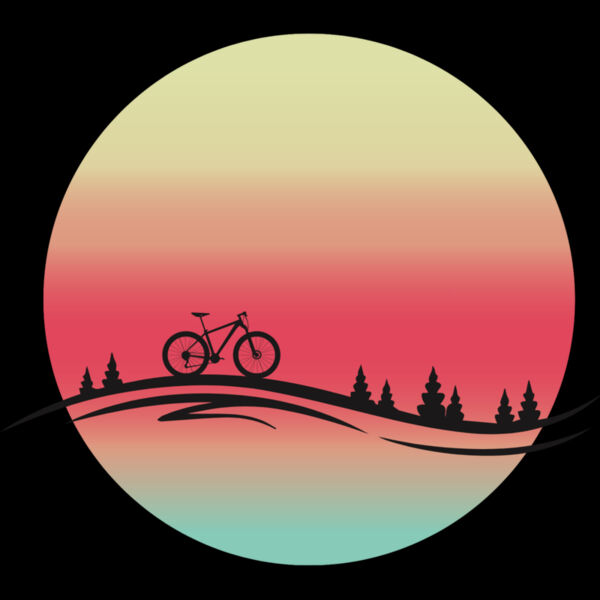 Bike & Sunset Silhouette (0030) Thumbnail