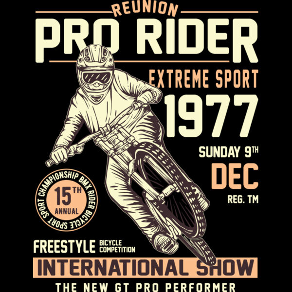 Vintage Style Pro Rider (0039) Thumbnail