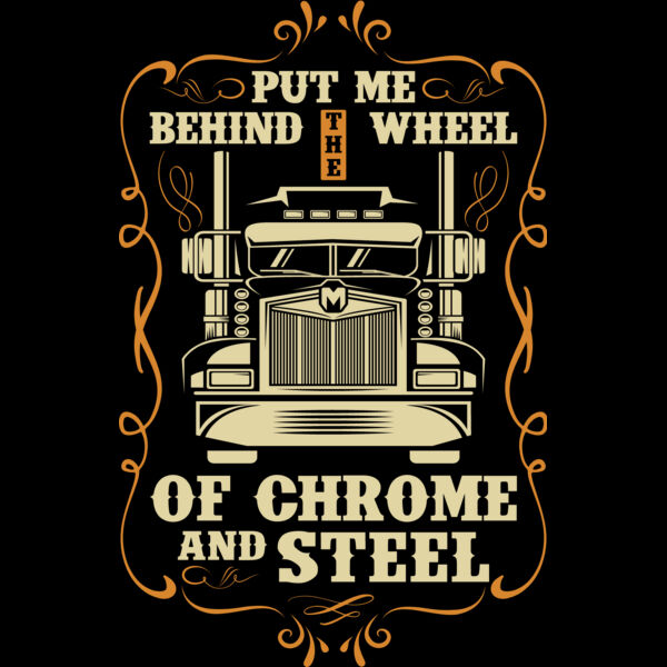Trucker Chrome and Steel Love (0146) Thumbnail