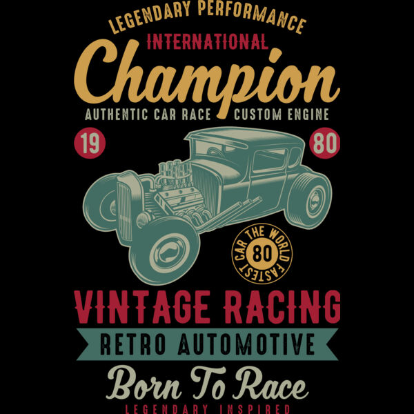 Vintage Racing Born To Race (0152) Thumbnail