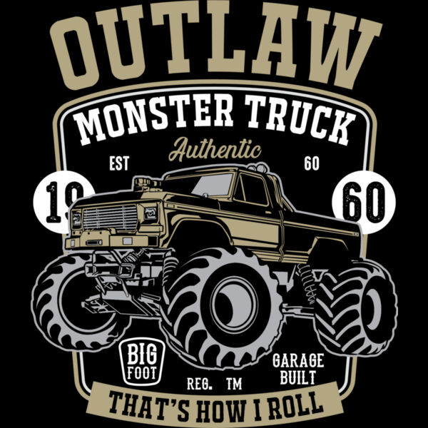 Outlaw Monster Truck (0165) Thumbnail