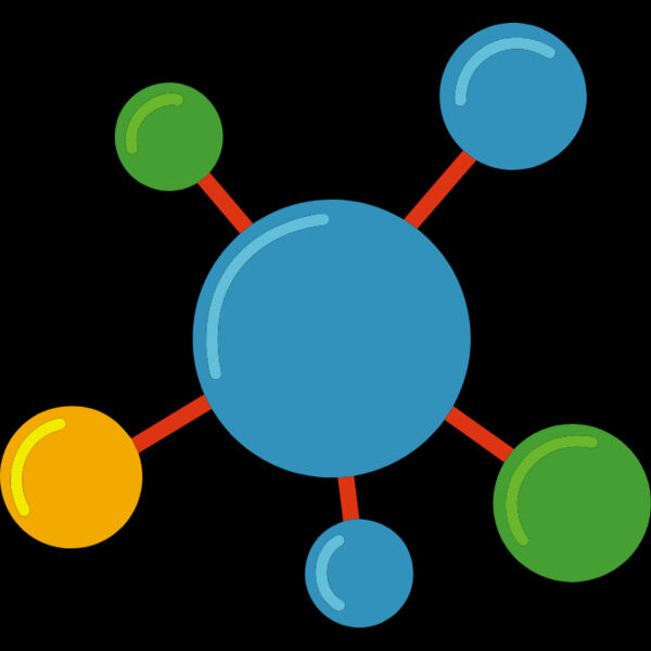 Molecules Blue Thumbnail