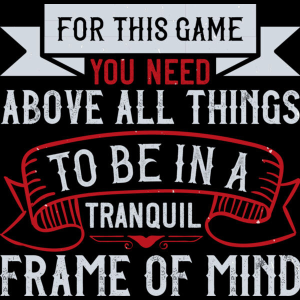 Tranquil Mind Golf Quote 2 Thumbnail
