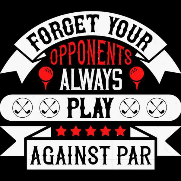 Play Against Par Golf Quote Thumbnail