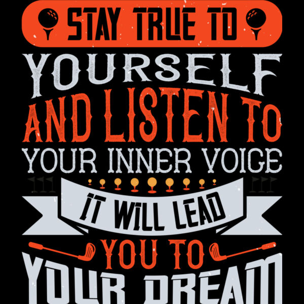 Lead To Your Dreams Golf Quote Thumbnail