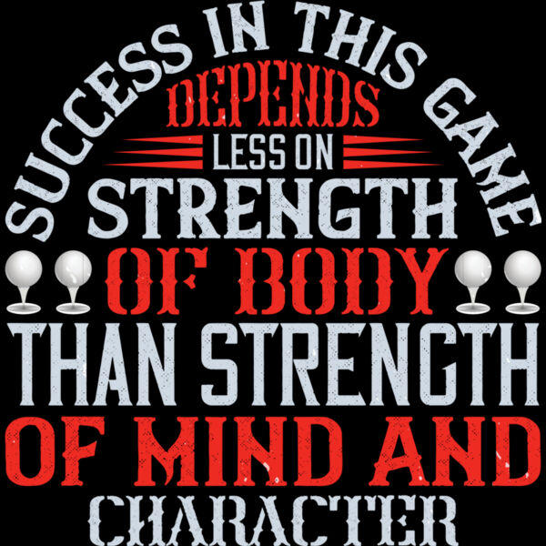 Mind Over Body Golf Quote Thumbnail