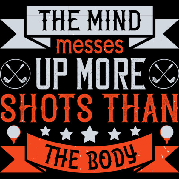 Mind Messes Shots Golf Quote Thumbnail