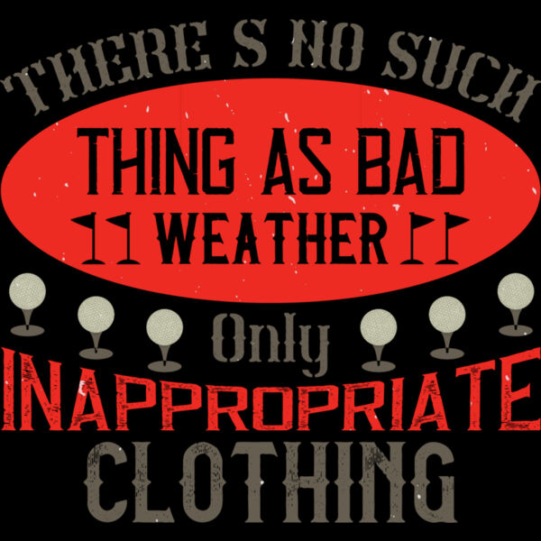 Dress For The Weather Golf Funny Thumbnail