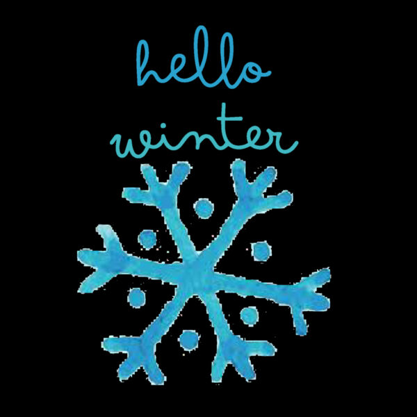 Hello Winter Doodle Thumbnail