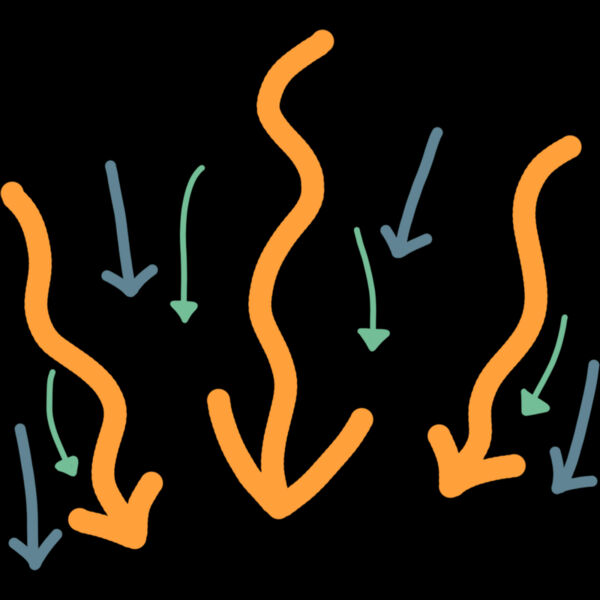 Arrow Doodles Cluster (1054) Thumbnail