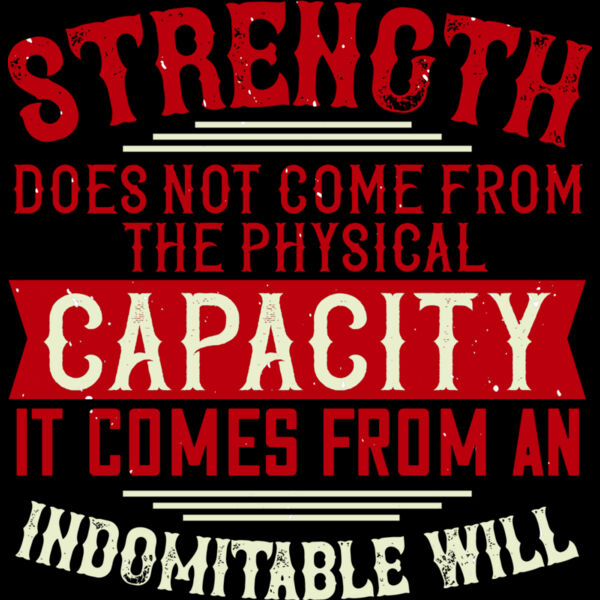 Strength Does Not Come From Thumbnail