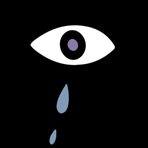 Classic Crying Eye Doodle Thumbnail