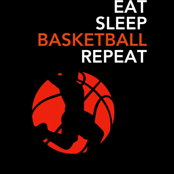 Eat Sleep Basketball Repeat Thumbnail
