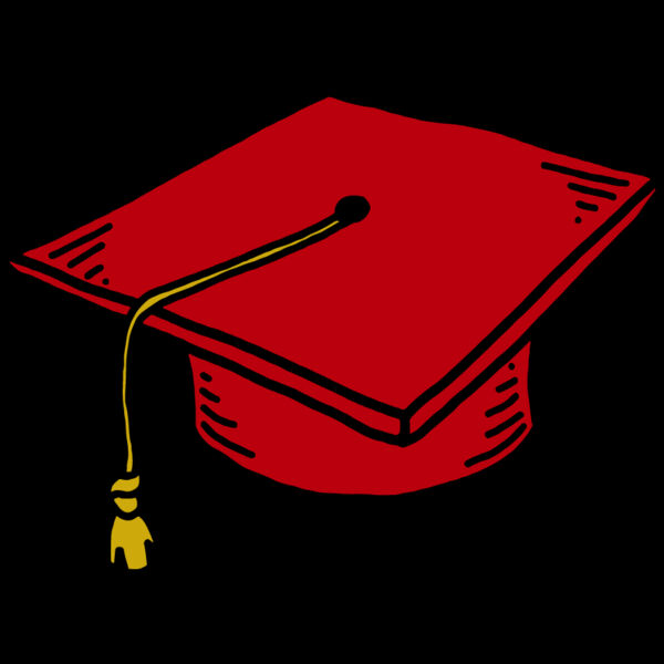 Graduation Cap  Colour Customizeable  Thumbnail