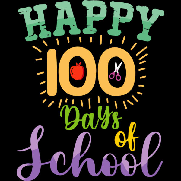 Happy 100 Days of School Doodle Thumbnail