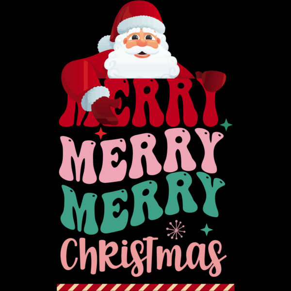 Santa With Merry Christmas Thumbnail