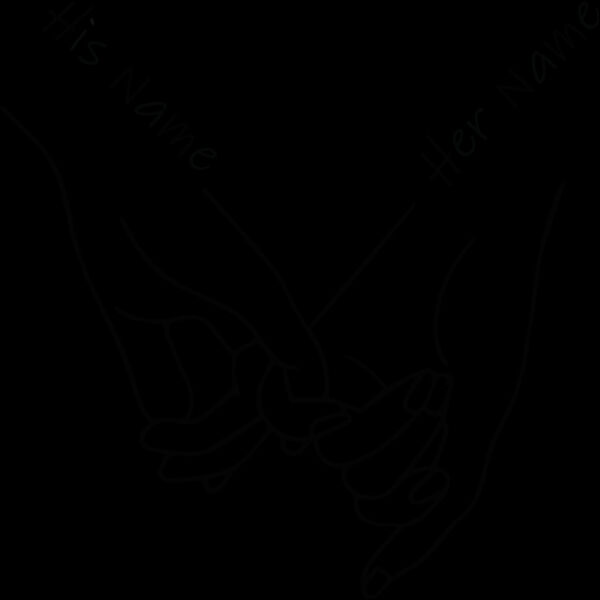 His-Her Hand with Name Thumbnail