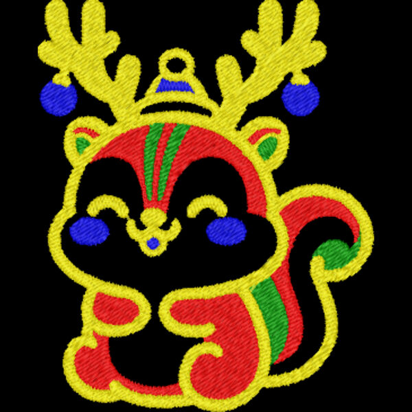 Cute Reindeer Chipmunk Thumbnail