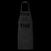 Classic Butcher Apron – Long Fit, Cotton Blend, No Pockets Thumbnail
