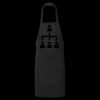 Classic Butcher Apron – Long Fit, Cotton Blend, No Pockets Thumbnail